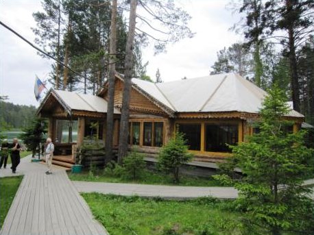 Jagdhütte an der Angara